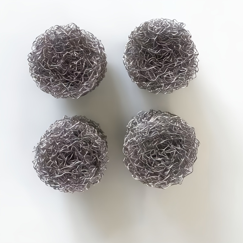 TEMU 4-pack kalkaanslagverzamelende filterballen/gaas, geschikt voor waterketels en theepotten, verwijdert kalkaanslag en onzuiverheden, veelgebruikt
