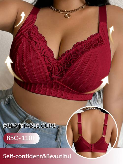 camp splicing plus size womens wen a tape wire free casual comfortable bra with beautiful thin s style