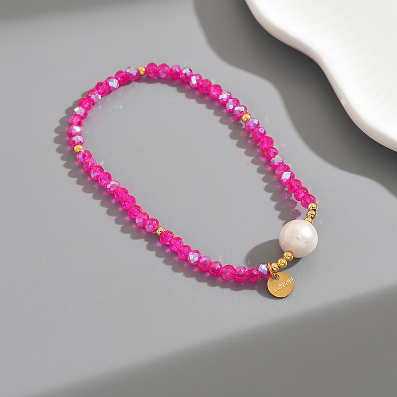 Trendy Stretch And Necklace For Women, Irregularly Shaped Freshwater