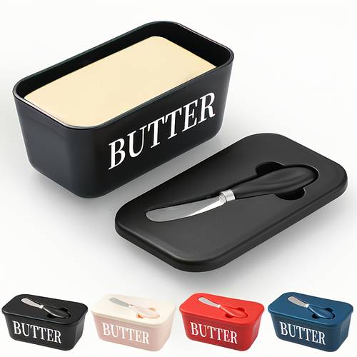 a set of butter dish containers with lids suitable for refrigerator storage featuring an easy to ideal for hotels homes and restaurants as butter keepers food storage containers serving dishes or butter plates a great gift