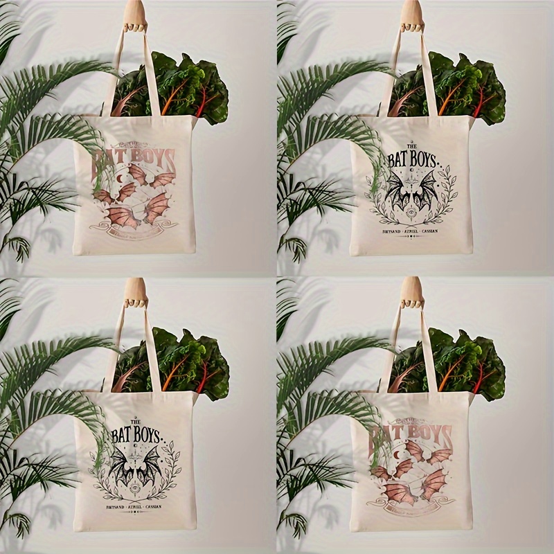 

Vintage-inspired Canvas Tote Bag - Fashionable, Lightweight & Shoulder Bag For Daily , Shopping, Travel & Beach - Perfect Gift For