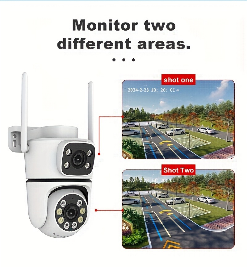 Anyazhineng 1080p Hd Wireless Security Camera Outdoor/indoor Temu