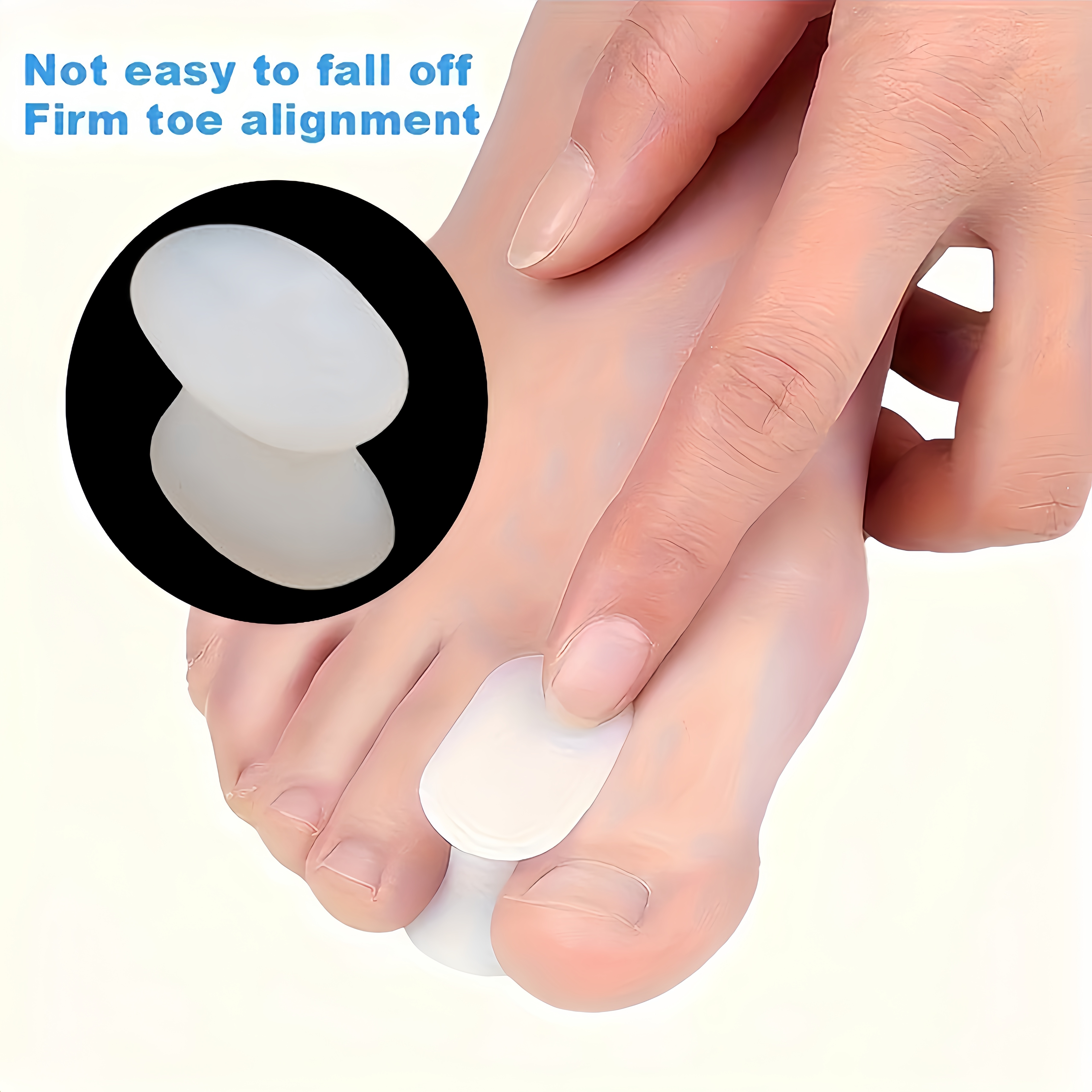 

2/6-pack Silicone Toe Separators For Men & Women - Unisex, Fits All Foot Shapes, Promotes Healthy Feet Feet Care Products Foot Care Products For Feet