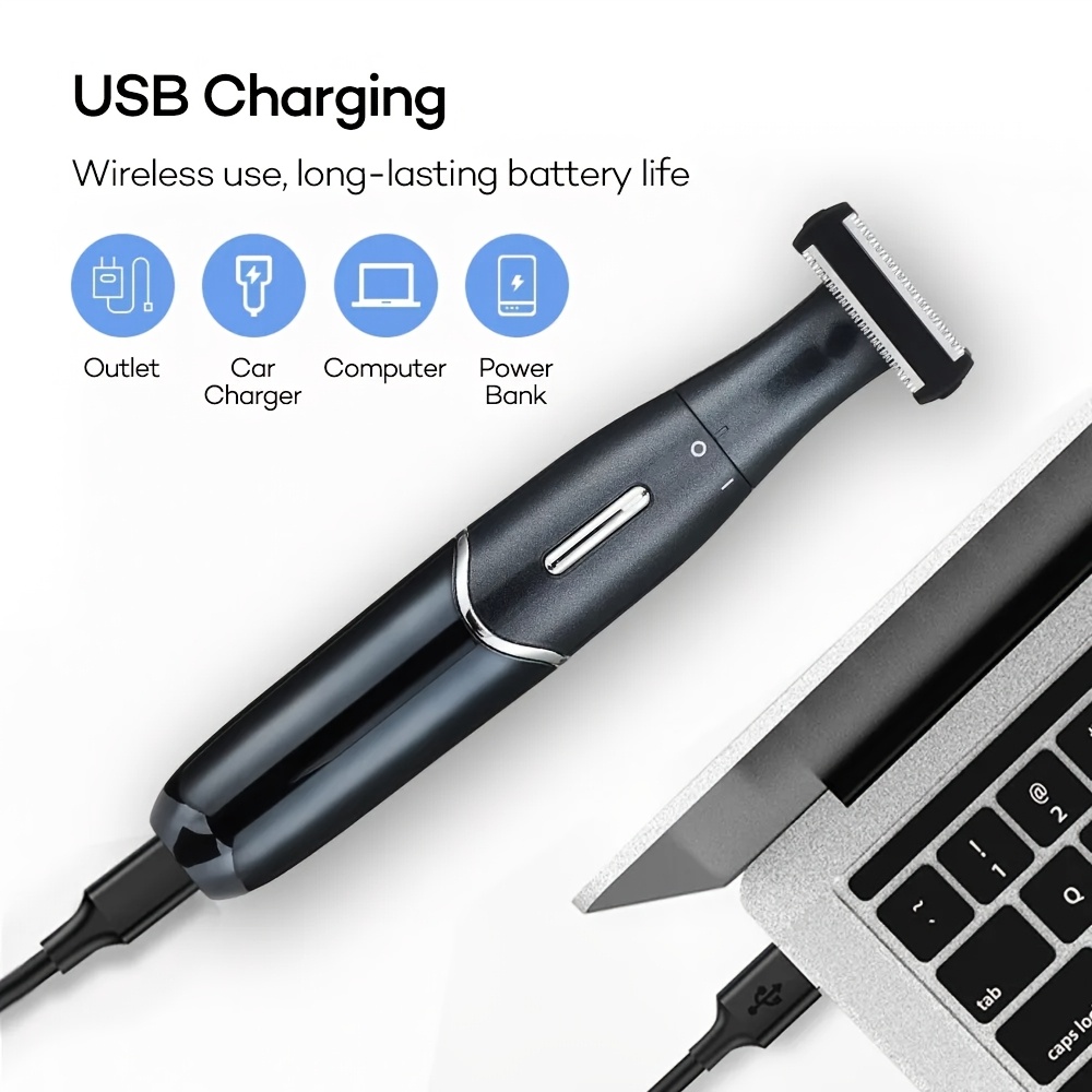 4 in 1 electric shaver charging type womens hair removal instrument bikini body hair trimmer nose hair trimmer electric eyebrow shaver multifunctional shaver Product details 1