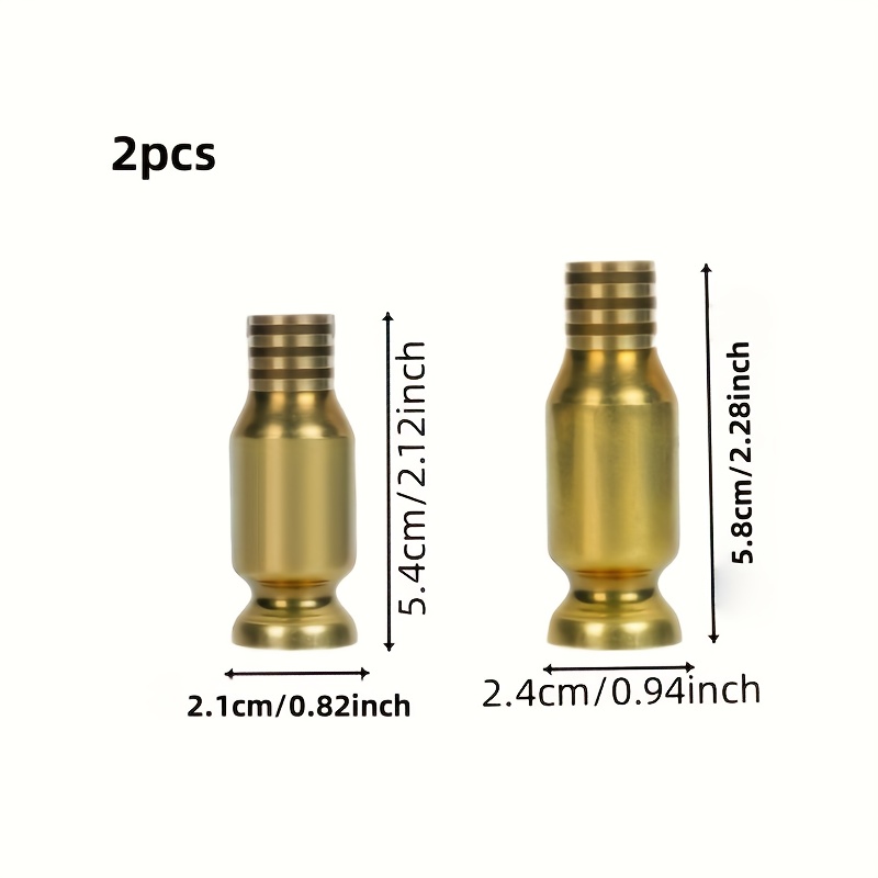 TEMU 2pcs Self-priming Siphon Nozzles - Heavy-duty Construction, Threaded Hose Connector For Gas Transfer - Compatible With Automotive, Industrial,