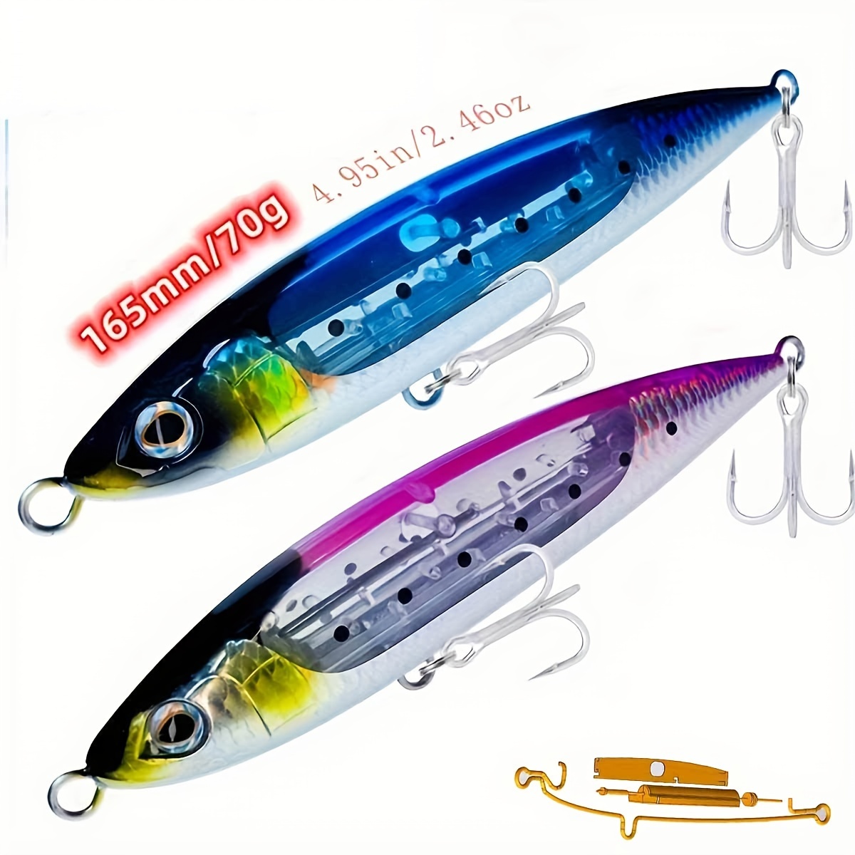 

150mm Floating Lure - Catch Bigger Fish With Japan Ocea Pencil Hard Fishing Bait!