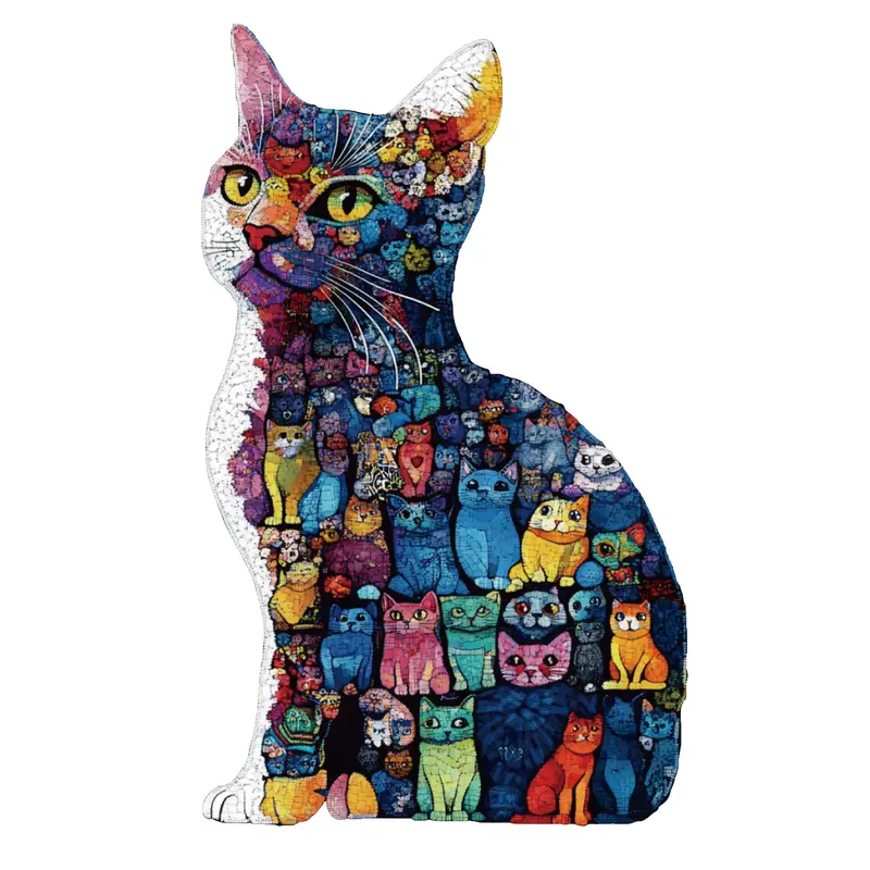 Rompecabezas de madera KAAYEE Wise Owl, 344 piezas, para adultos Rompecabezas de madera KAAYEE Wise Owl, 344 piezas, para adultos