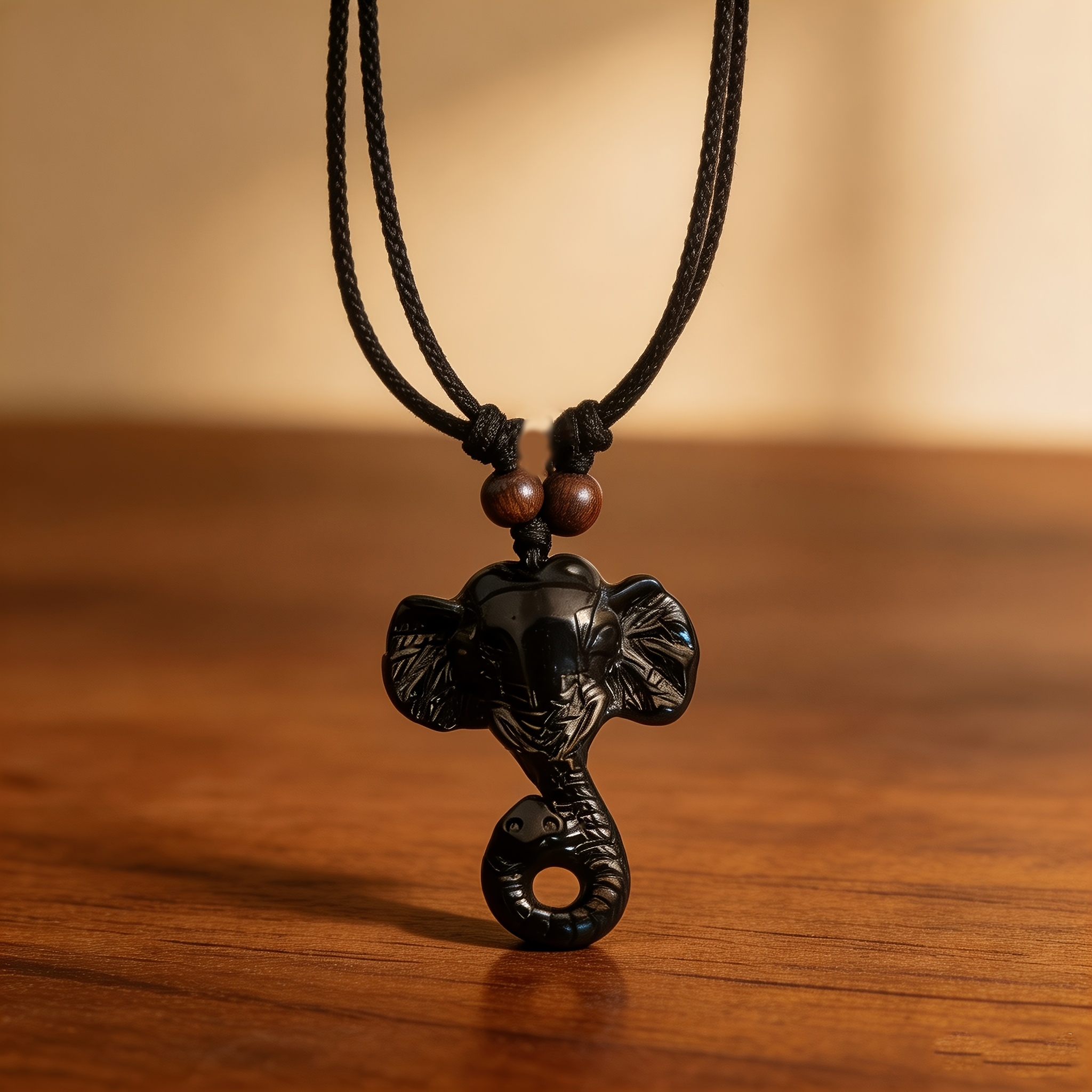 2pcs Retro Sea Turtle & Elephant Couple Pendant Set