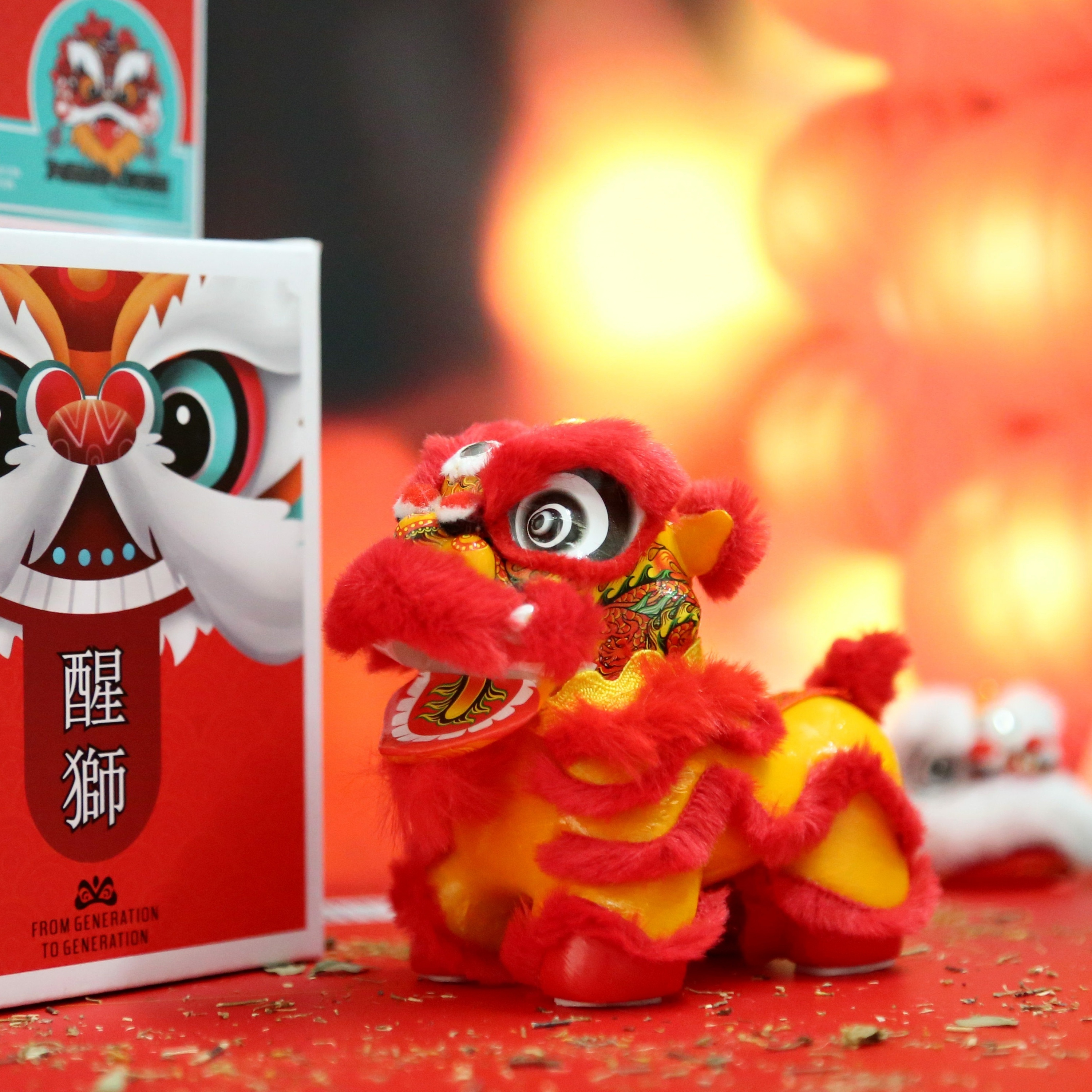 handcrafted traditional chinese lion dance decorative - Temu Peru