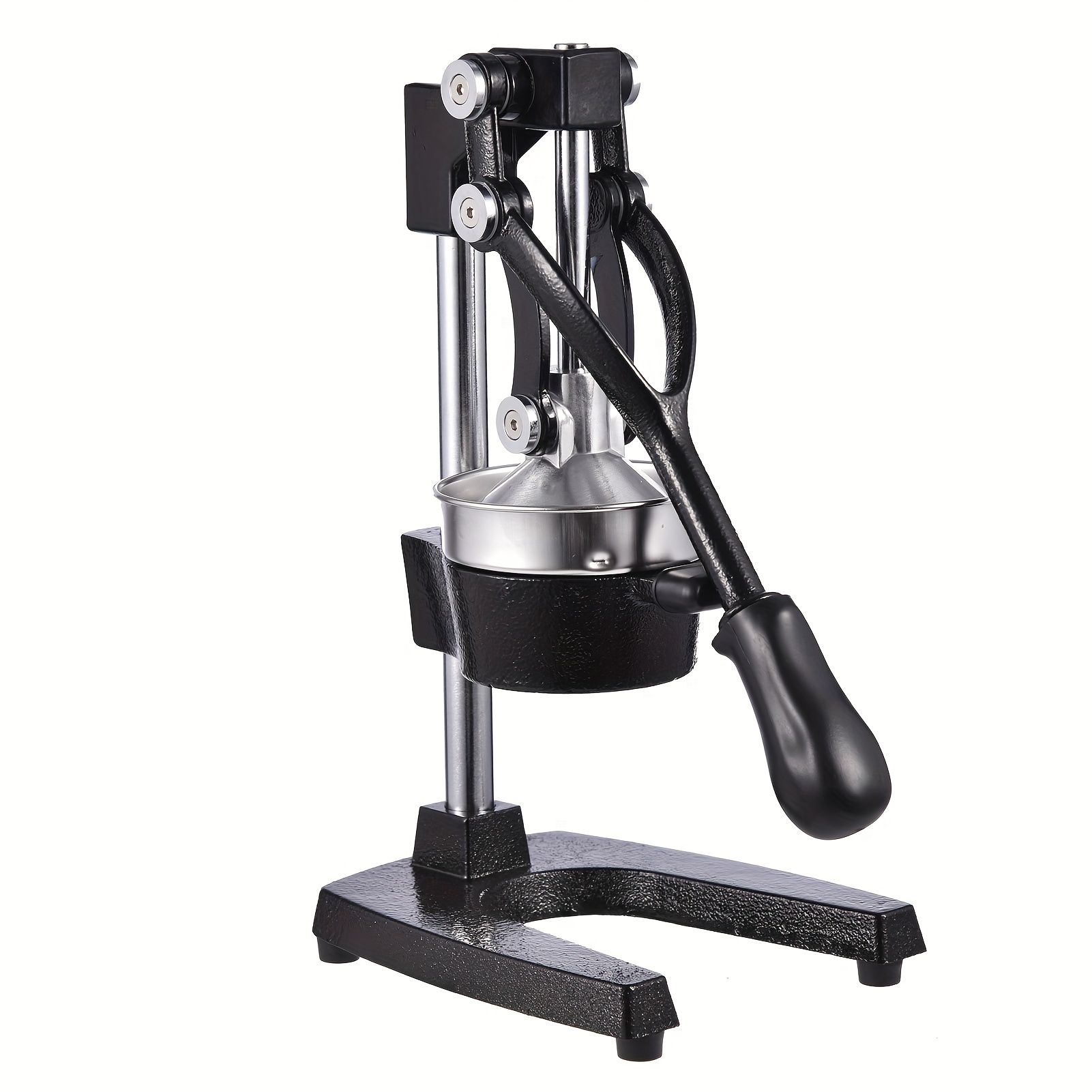 TEMU Professional Citrus Press - High-quality Juicer For Oranges, Grapefruits, And Lemons - Juice Extraction - Sturdy Cast And Handle - Non-slip