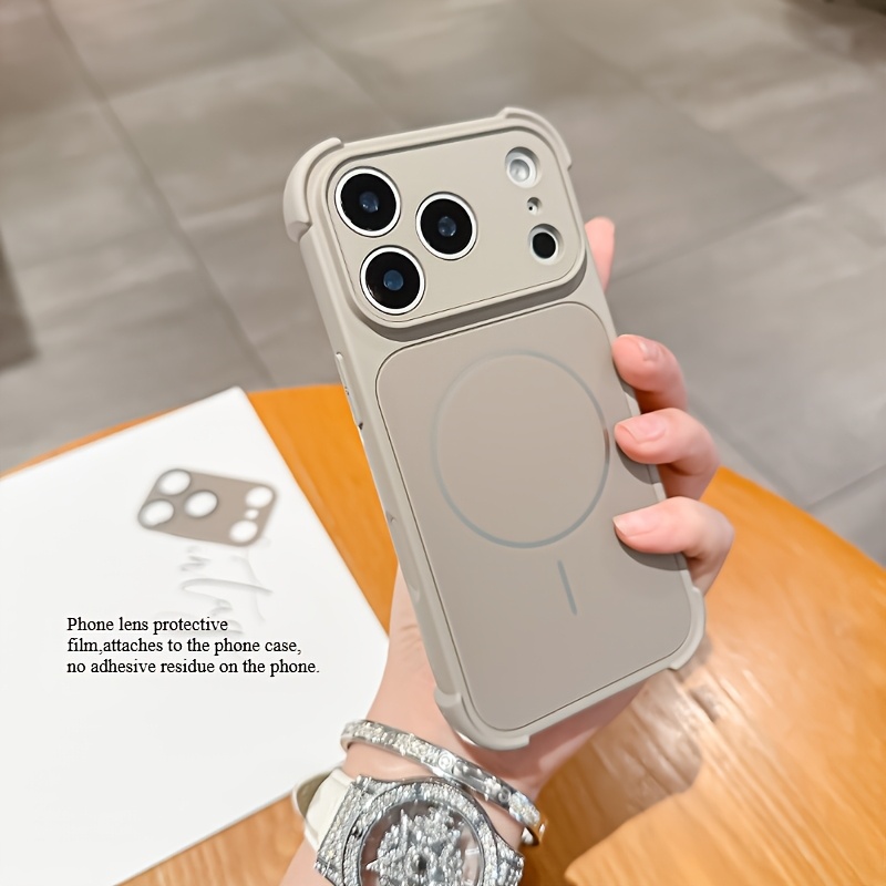 TEMU Phone Case - Yoobao Phone Case - Four-corner Shockproof Case For Iphone 17, 16, 15, 14, 13, 12/pro/max, Compatible With 17 Pro Max, Supports