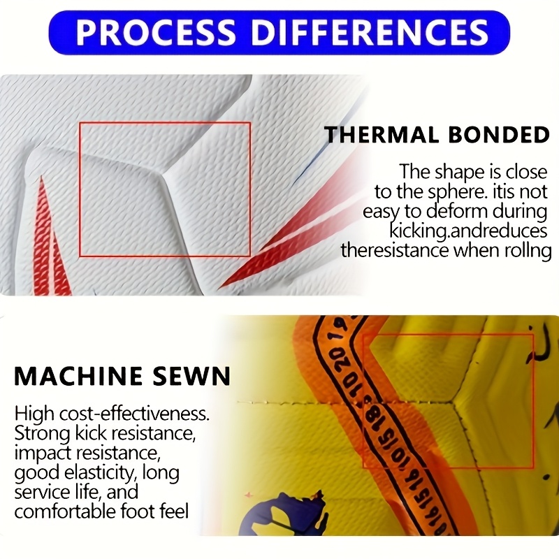 1 Standaard Formaat 5 Machine Gestikte Voetbal