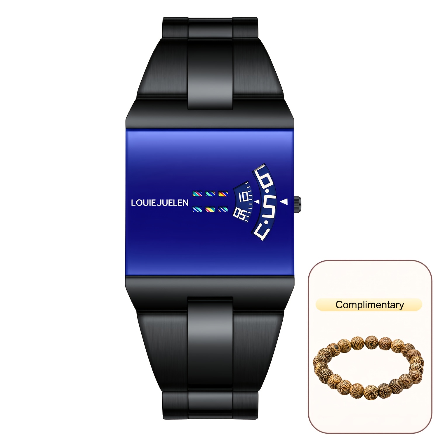 Juelen Mechanical Watch Business Men' Dial Business Casual Versatile Style