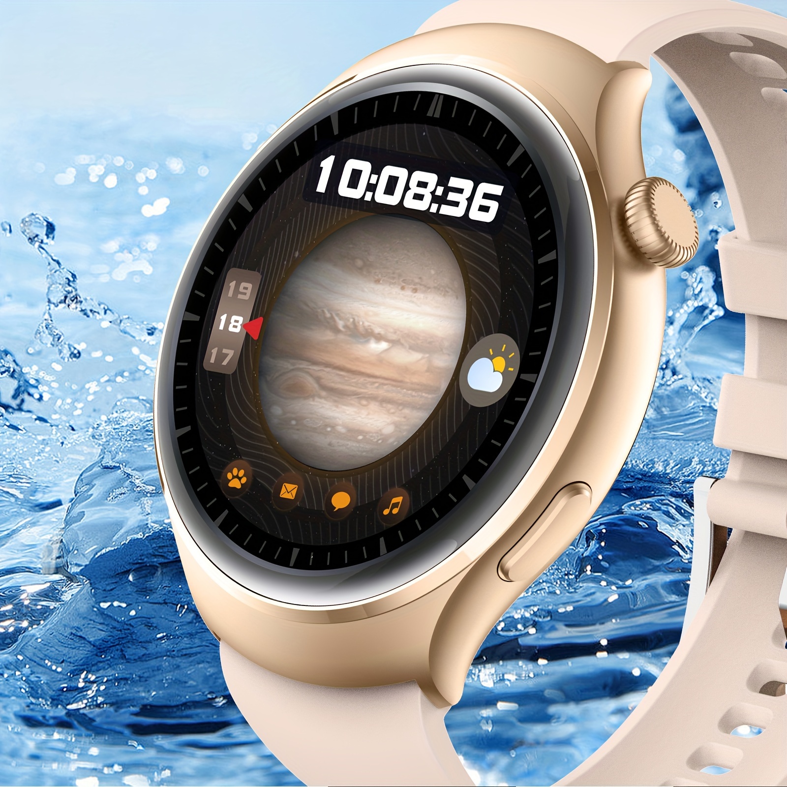 Nerunsa Smart Watch(Answer/Make Call), 1.85 Smartwatch for Men