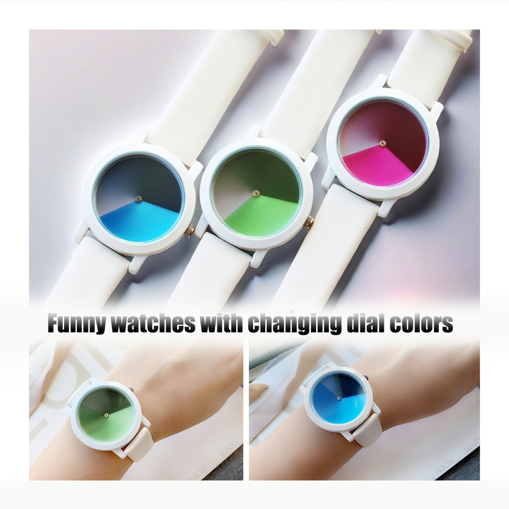 Creative Quartz Watch, Fun Changing Colors, Perfect Gift