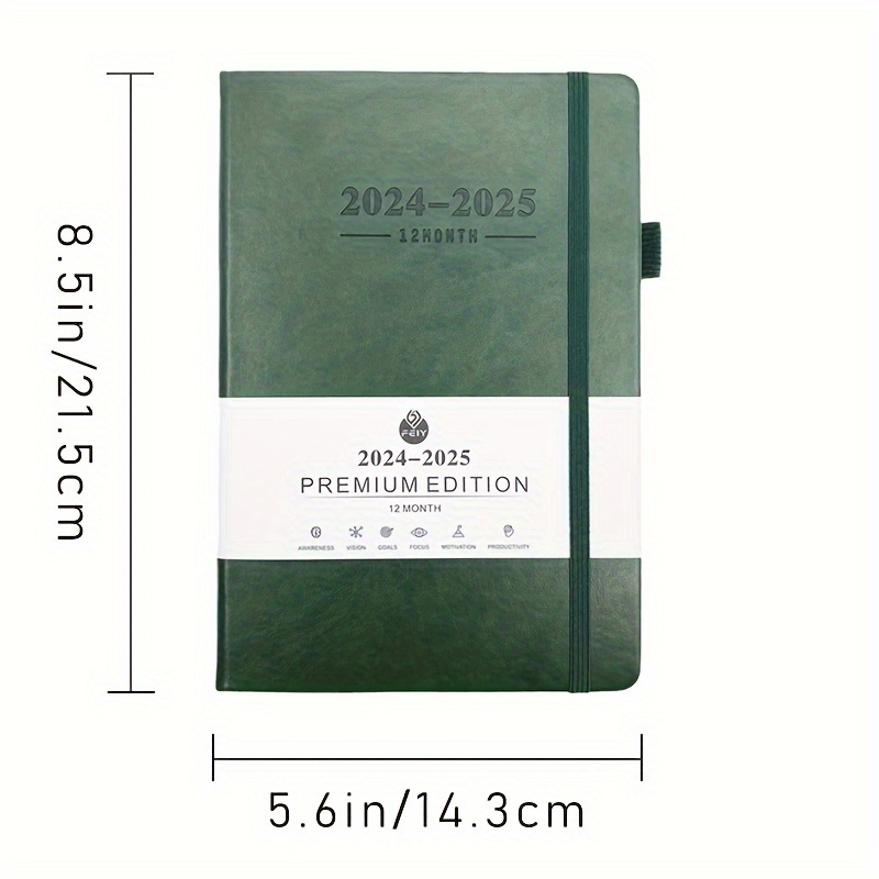 2024-2025 Planning Calendar 2024-2025 Desk Calendar - 18 Month Large Planner January 2024 To June 2025, 17x11.5 Inches 18 Month Planner