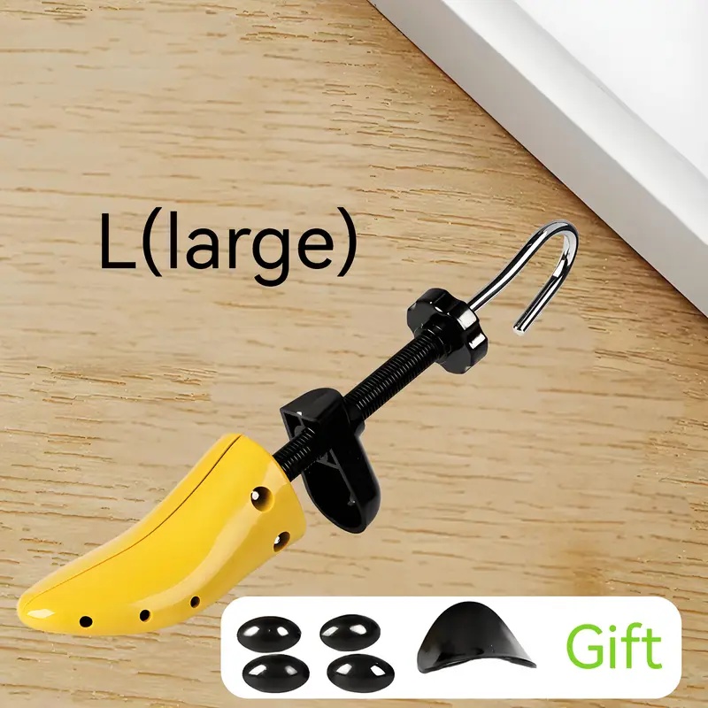 TEMU 1pc Unisex Adjustable Shoe Stretcher Set - Universal Footwear Expander, Shoe Stretcher Women, Footwear Maintenance, Practical Accessory, ,