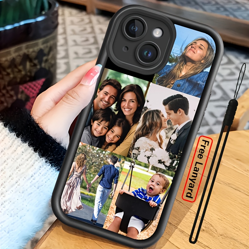 Personalised Photo Phone Case – Custom Image Cover For IPhone 16, 15, 14, 13, 12, 11, Pro, Max – Perfect Gift
