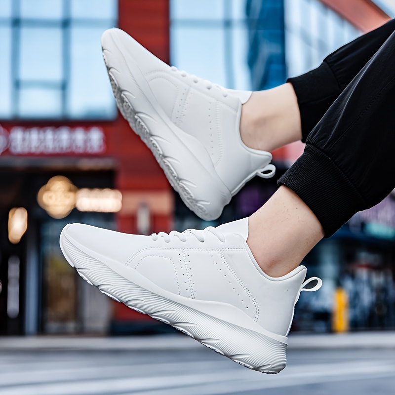 Men\'s White Casual Shoes Lightweight Sneakers Comfortable Men main image 2