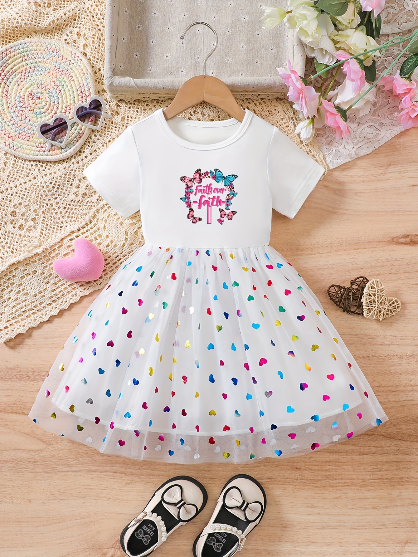 girls elegant decor sleeveless mesh princess dress clothes | Shop Now For  Limited-time Deals | Temu