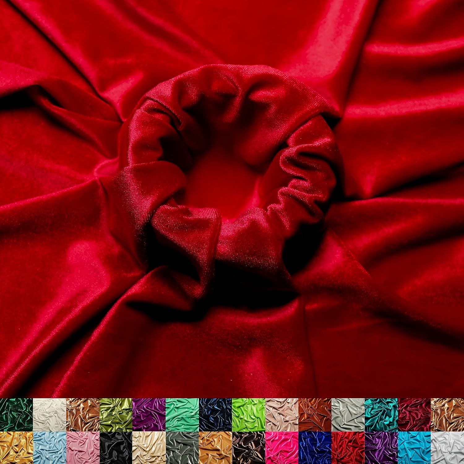 TEMU Tela de Terciopelo, Tela Premium con un , y con un Drapeado. Adecuada para Ropa a , Cortinas y para Sofás. Ideal para Decoraciones de Fiestas de