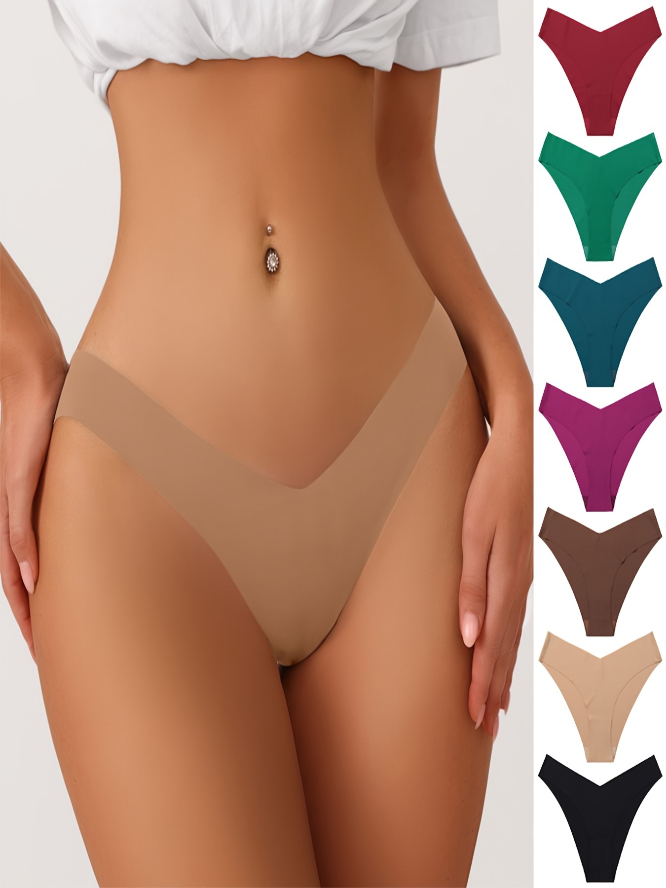 Plus Size Panties Seamless - Temu