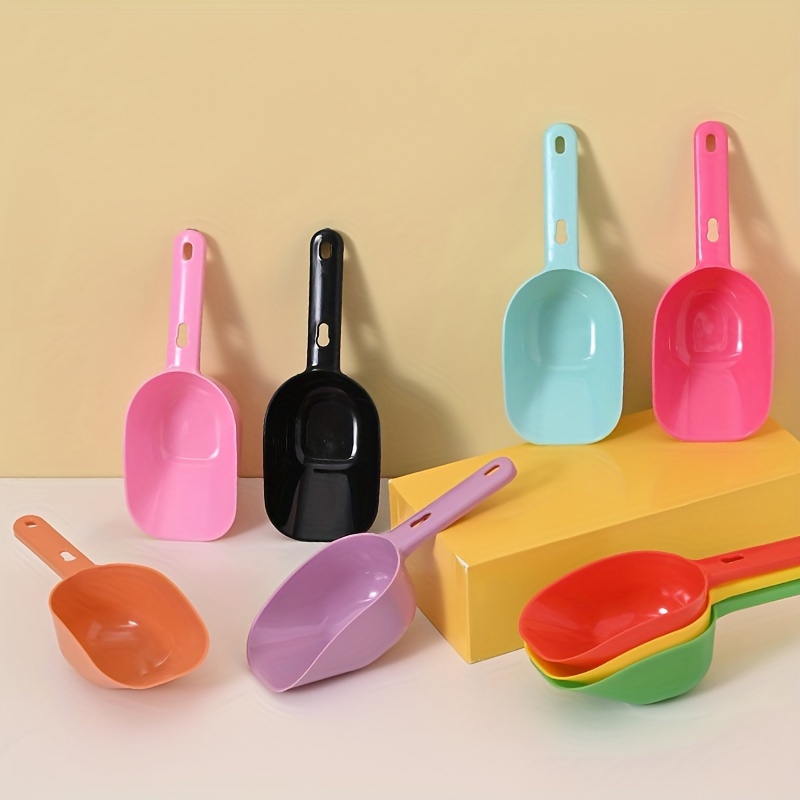 3pcs Colorful Pet Food Spoon for Dogs and Cats - Easy Scoop and Serve Pet Food Shovel