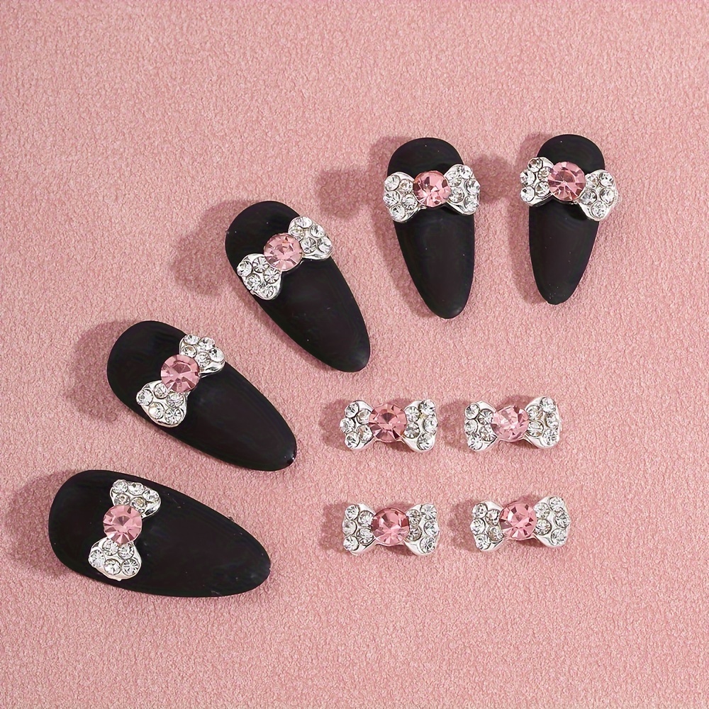 

10pcs Bow - Alloy Decorations For Women & , -free Accessories