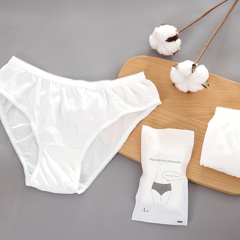 Easy Shop 5PCS/Set Underwear panty Plus Size Pregnant Disposable Panties  Soft Cotton Underwear for Women Postpartum