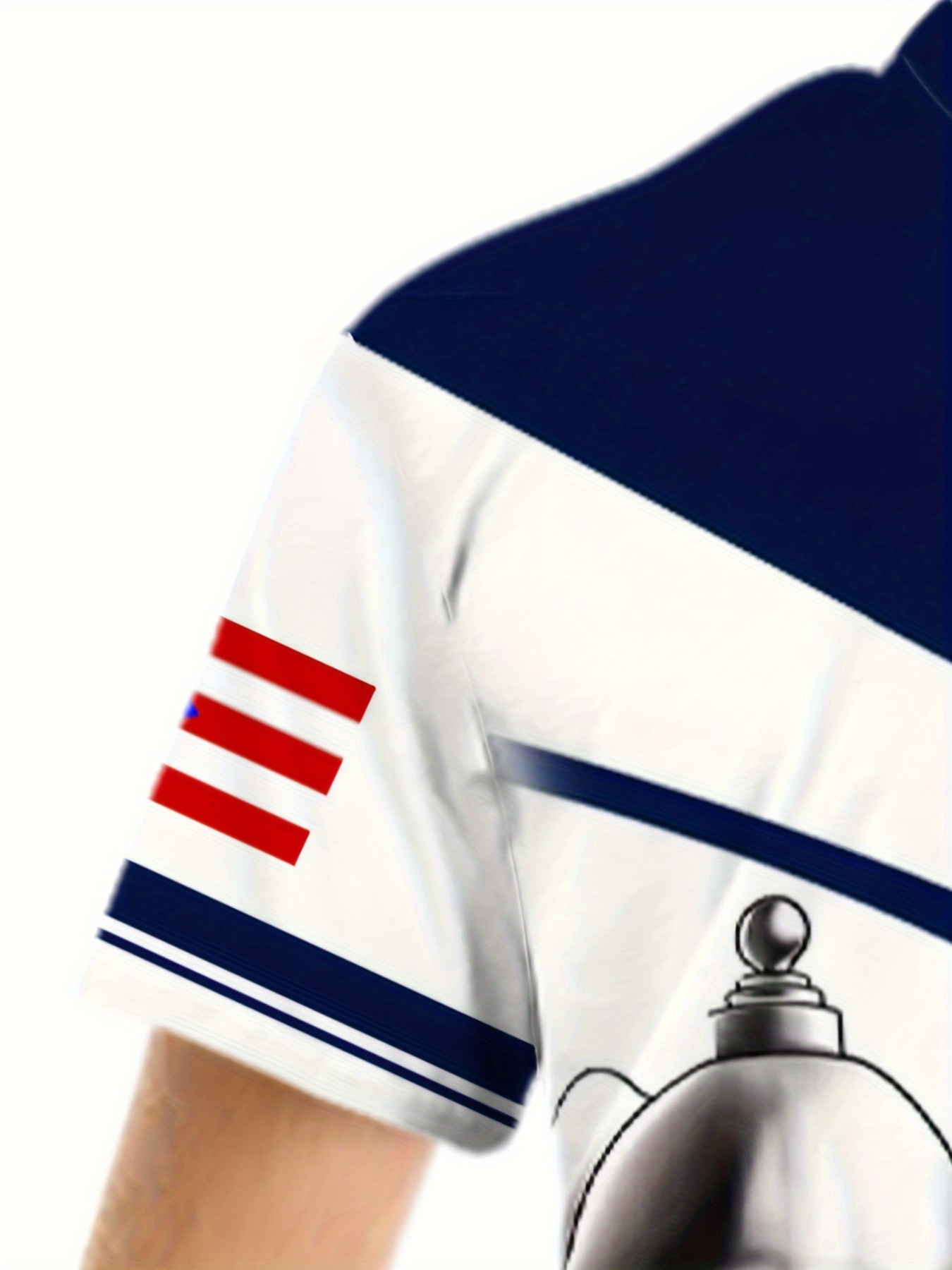 boys' patriotic puerto flag print t shirt navy Temu Mauritius