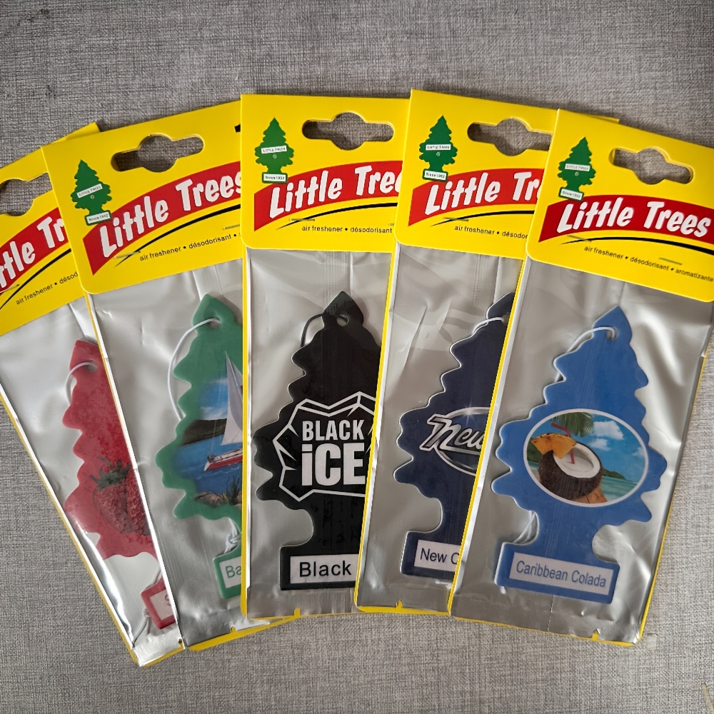 5 random pack tree shaped air fresheners for car and home hanging paper air fresheners with long lasting fragrance   scent for car truck rv room closet