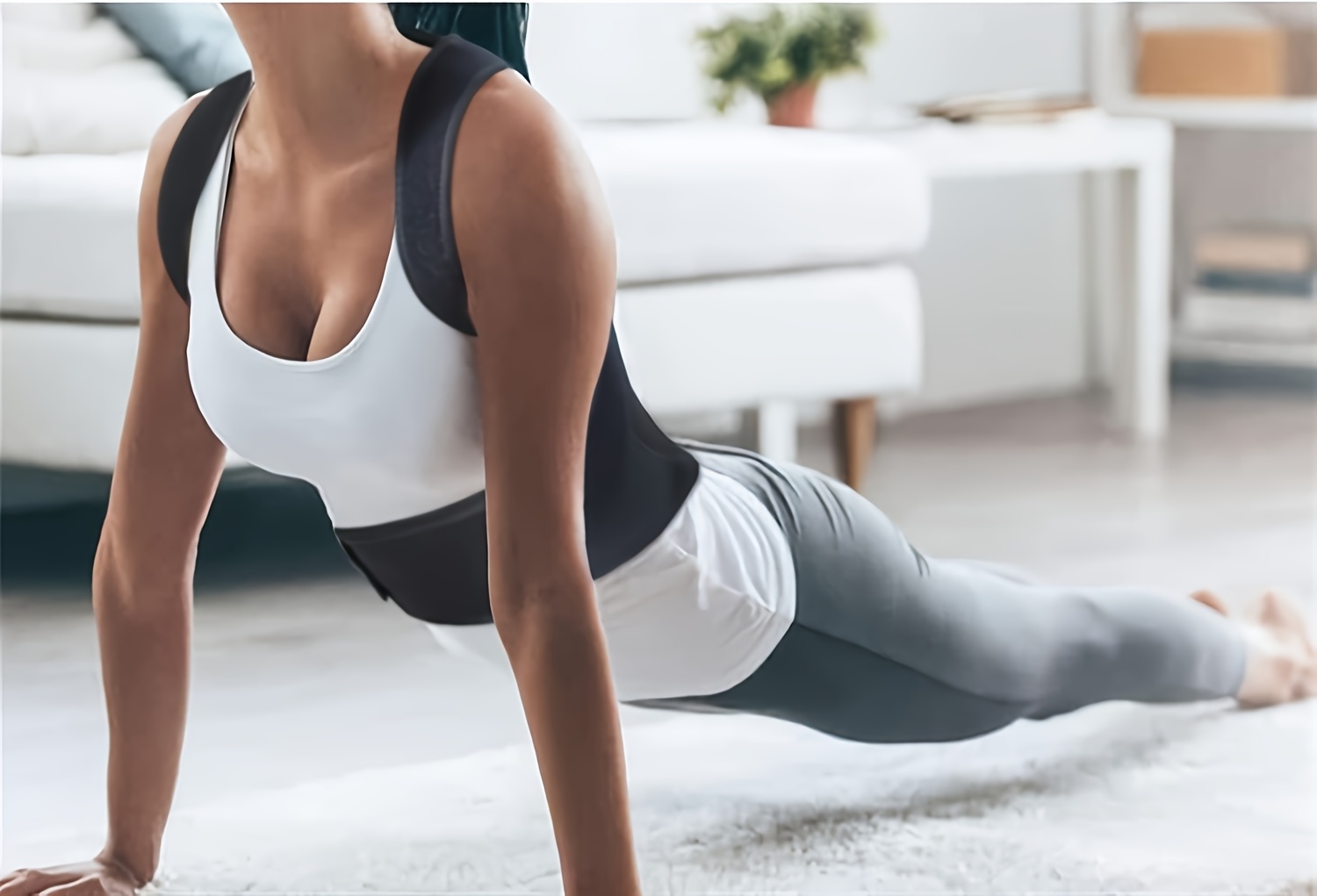 Adjustable posture corrector for men and women, back support shoulder straps, provides lumbar support, back and lumbar support