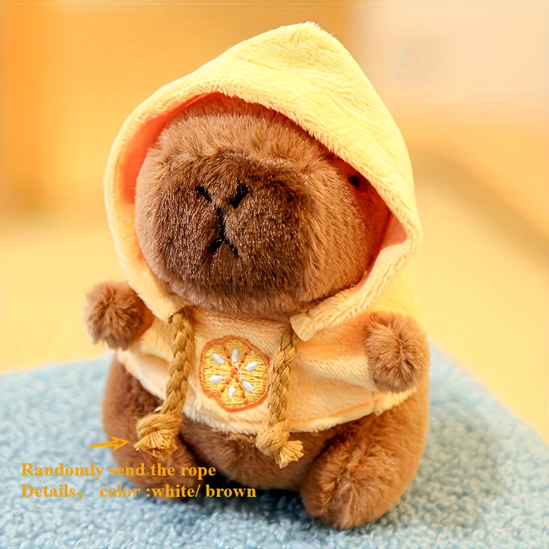 söt capybara plyschleksak med tröja tålig plysch - Temu Sweden