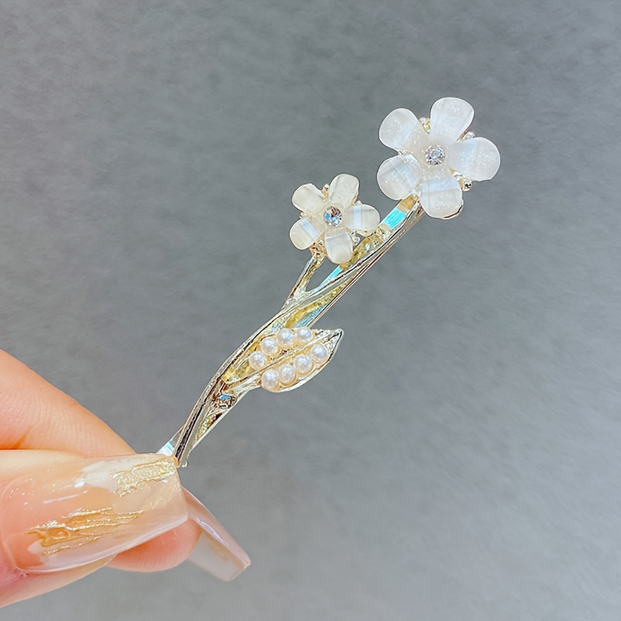 Forest Pearl Retro Easy Exquisite Fashion Flower Hair Decoration