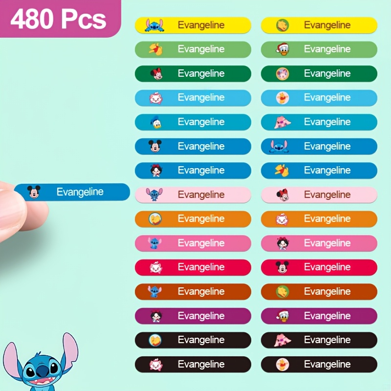     Custom Name Stickers with Waterproof & Removable   -Personalised Stickers for All Supplies - Ideal Name Tags & Labels  , Classroom Organization,  ,   Graphics,   Print,  , Accessories, Parents Gifts