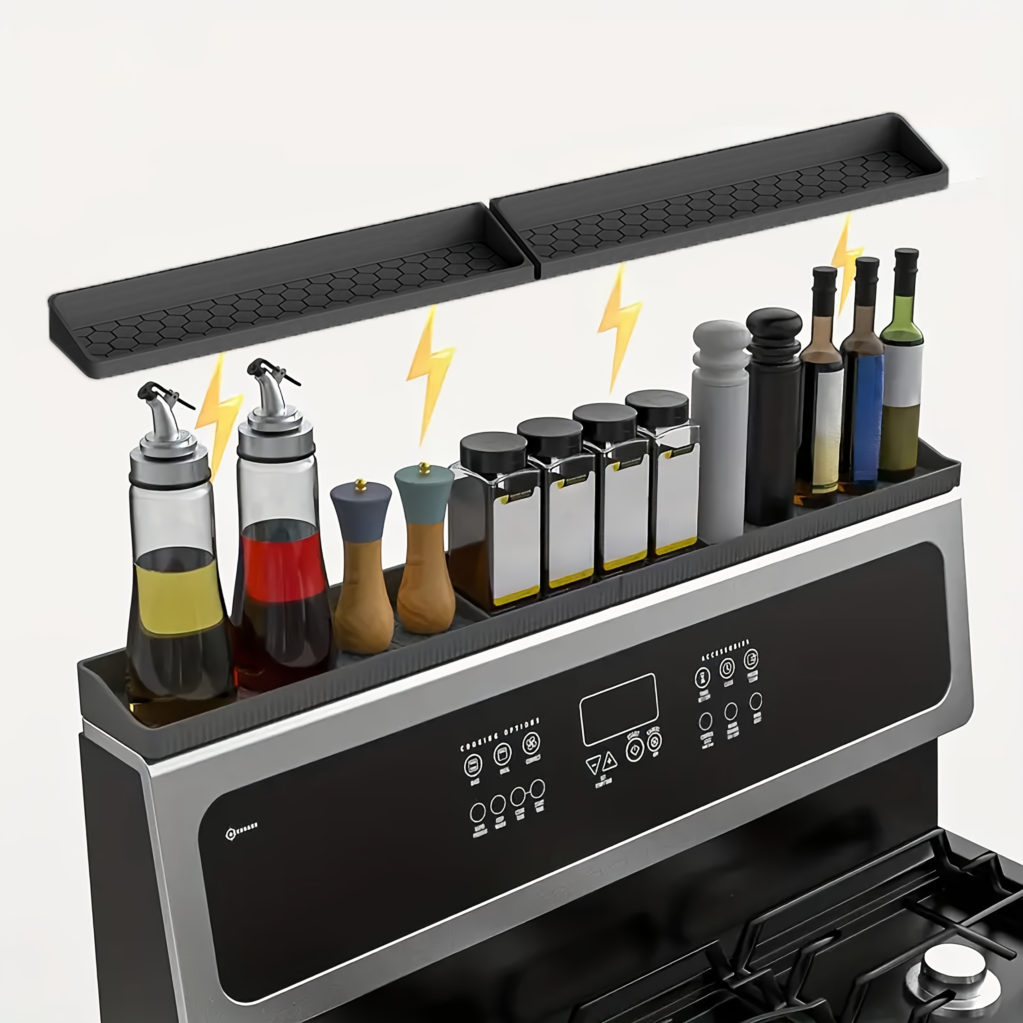 

30- Cooktop Suction Cooktop Organizer Cooktop Tool