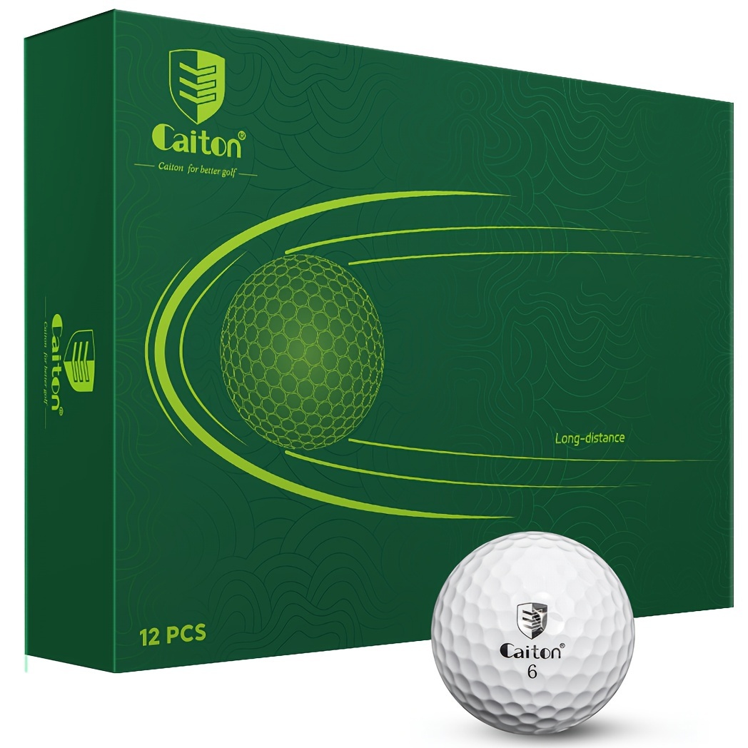 

Caiton Golf Balls | Tour-level Performance | Structure | Long Distance Flight | | 12/24/36pcs Opt