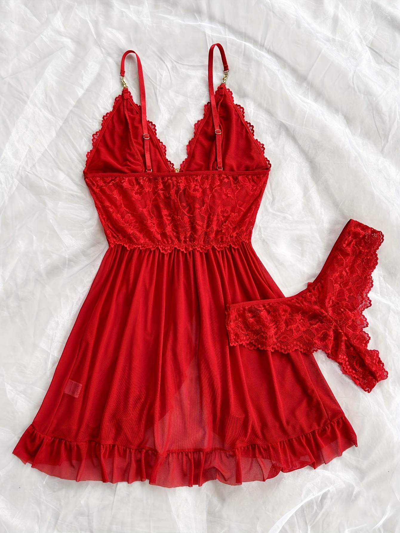 Women's Pajama Garter Skirt Set