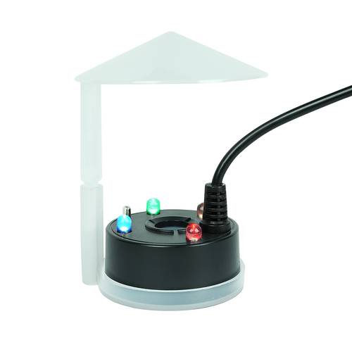USB-Powered Aquarium Mist Diffuser with Adjustable Stand - Multi-Color LED Fogger for Fish Tanks, Halloween Decor & Witch Cauldron Effect, Safe for Aquatic Plants & Fish, No Battery Needed, Aquarium Decorations, Halloween Decorations, Mystical Decor, Durable Construction, Without Battery