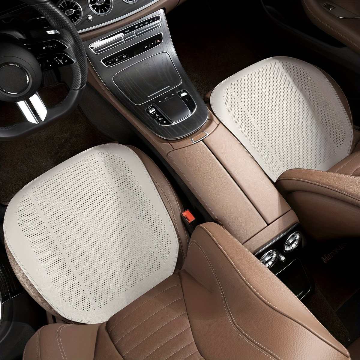   car seat cushions front and rear seat covers breathable and form fitting   seat covers car interior accessories Product details 10