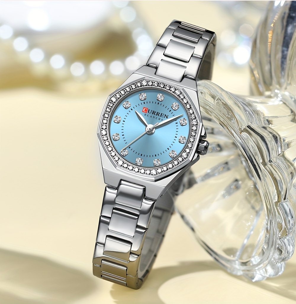 womens elegant       small dial watch stainless     alloy case   display ideal for business social events perfect gift   details 2