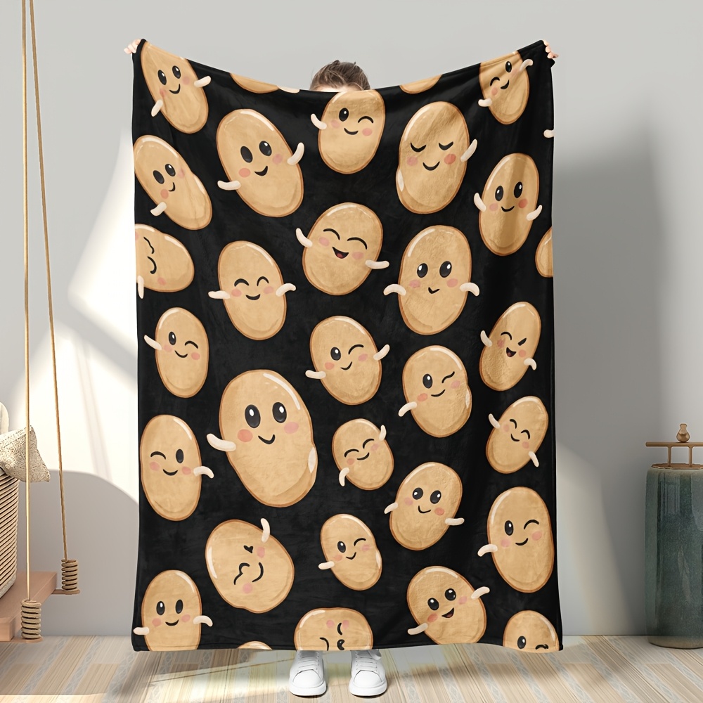 Kartoffel Plüschtier Kawaii – Weiches Kuschelkissen 30 Cm Oder 45 Cm | Süßes Lebensmittel-Stofftier Für Kinder & Dekoration