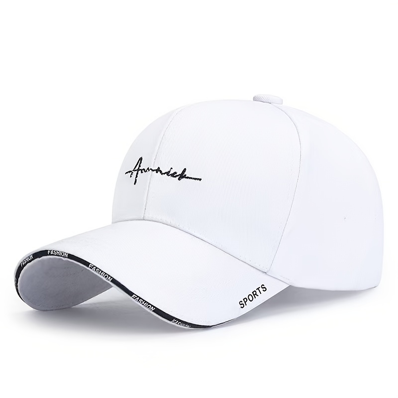 TEMU 1pc Unisex Black And Baseball Cap For . Suitable For Outdoor Sports, Fishing, Cycling, Activities