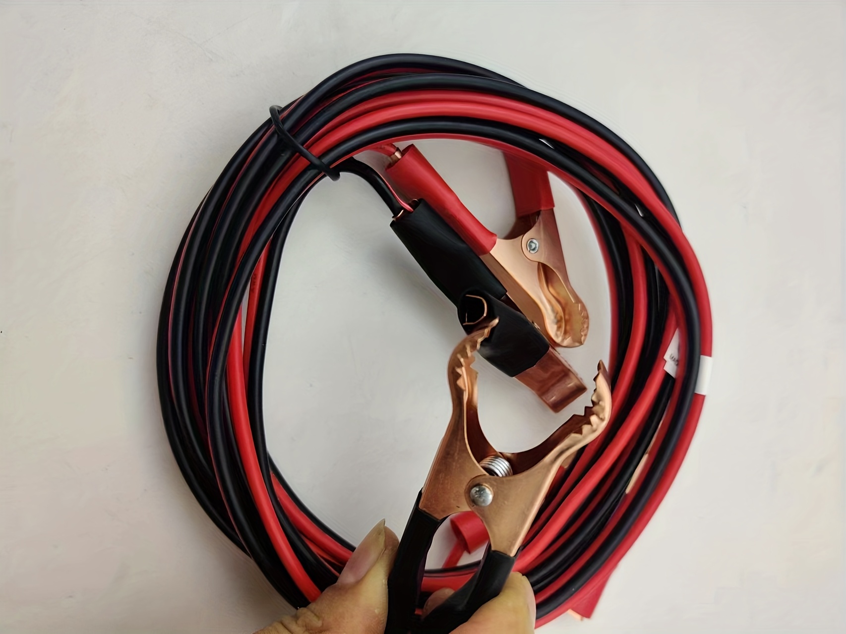 16awg car emergency   cable automotive battery booster jumper wire kit with   clips 6ft 13ft 20ft Product details 5