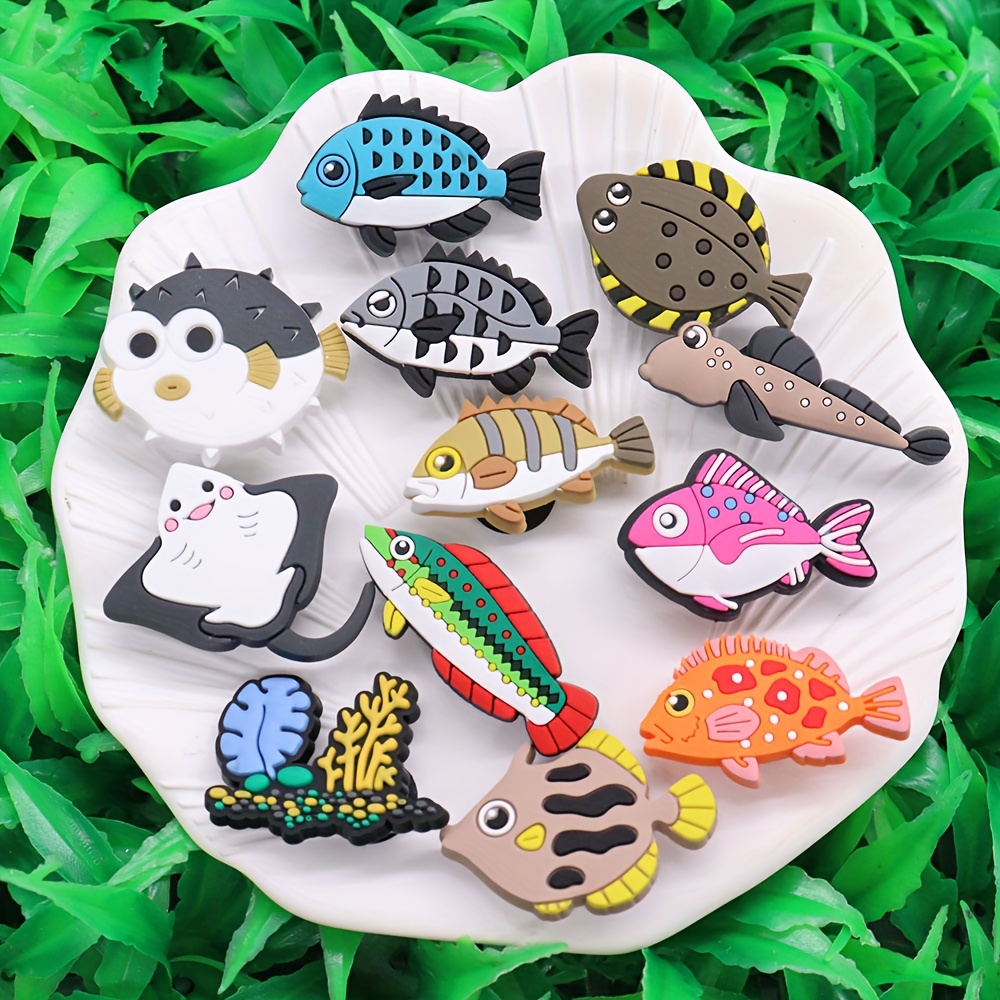 

12pcs Pvc & Charms For - Fun Shoe Accessories, Favors