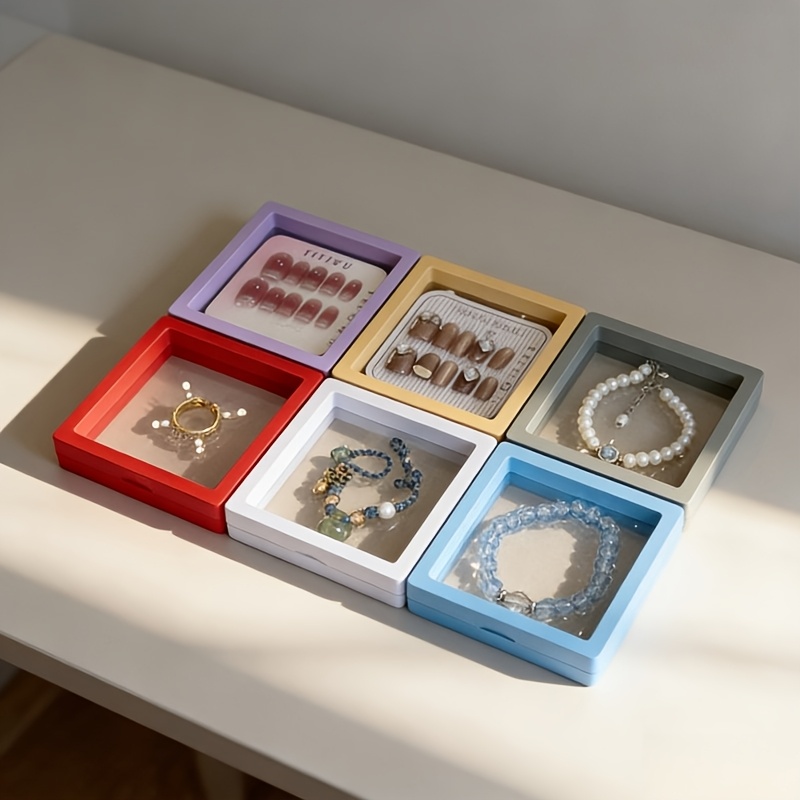 Colorful Transparent Film Suspension Jewelry Box