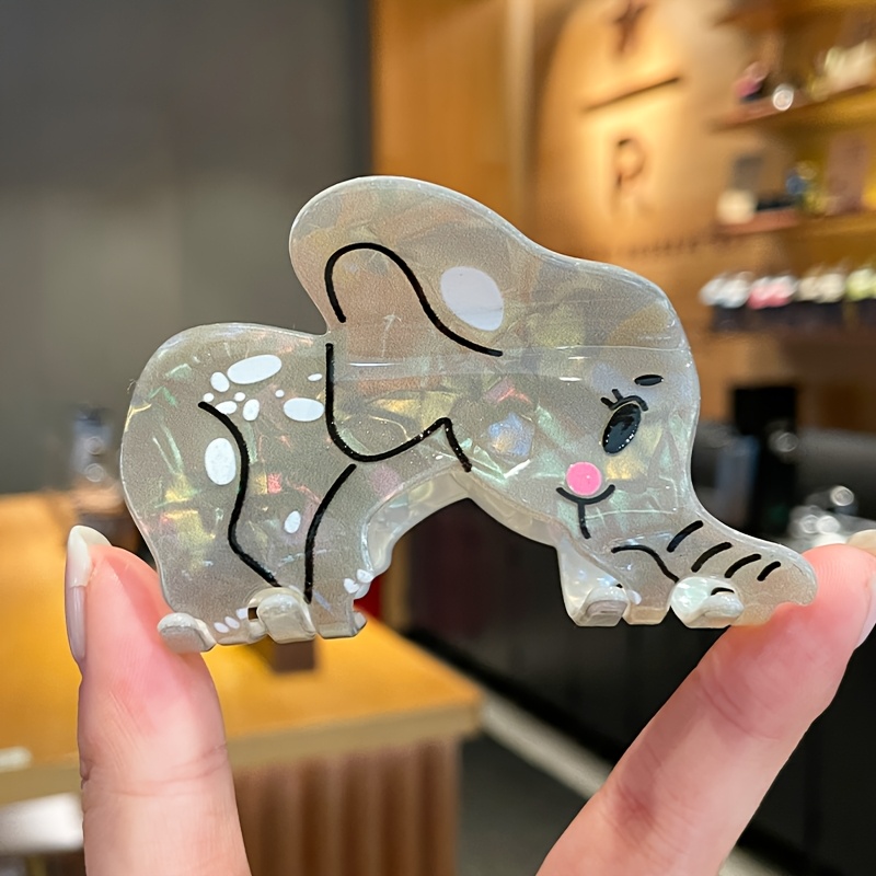 Ladies' Headwear, Cute Cartoon Animal Elephant Hair Clip