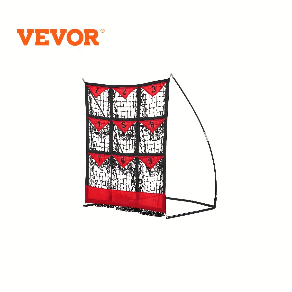 

Vevor 9 Net, 36"x30" For Hitting Pitching , Portable Aid Bag, , Stakes, For Adults