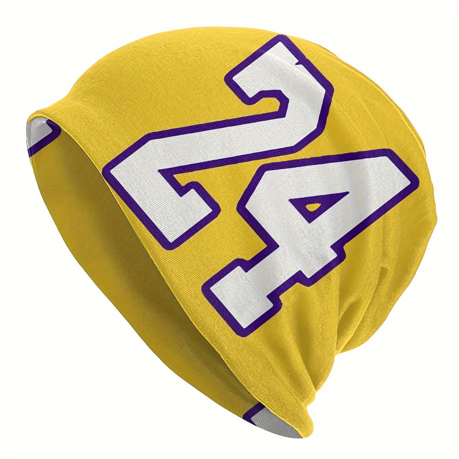 

Basketball No. 24 Lightweight Beanie - Soft Polyester , Funky Style, Basketball, Number 24, Beanies, Bonnet Hats