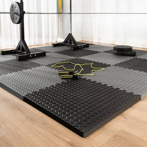 12pcs taekwondo hall martial arts hall home puzzle floor mat non slip soundproof foam mat living room bedroom crawling mat foam splicing fitness mat non slip waterproof anti fall no charging no battery universal